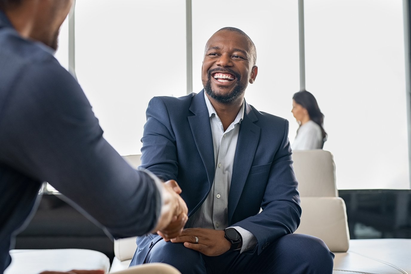 Businesspeople Shaking Hands